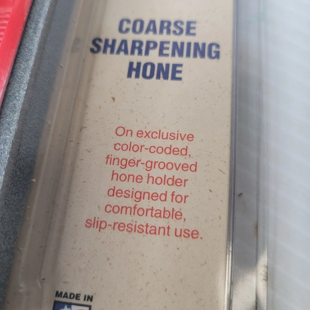 Lansky Sharpening Hone Coarse Grit Knife Sharpener Stone Stock S0120 NEW SEALED‎